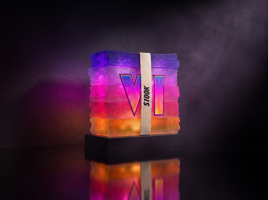 GLOWS LIKE VICE MONEY.